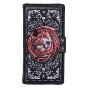 Skull Embrace Embossed Purse (AS) 18.5cm
