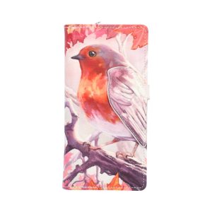 When Robins Appear Embossed Purse 18.7cm